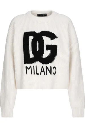 Dolce & Gabbana DG logo knit jumper