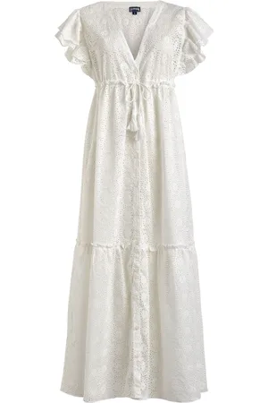 Vilebrequin Broderie anglaise maxi dress
