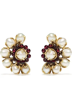 Goossens Perles Baroques clip earrings