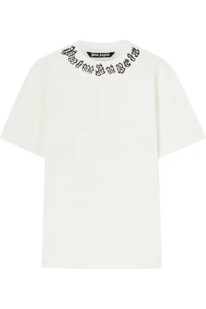 Palm Angels Neck-logo T-shirt