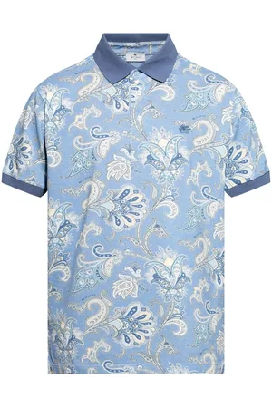 Etro Paisley-print polo shirt