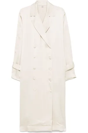Totême Straight Satin Trench Coat