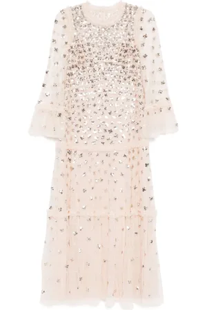 Needle & Thread Glisten tiered gown