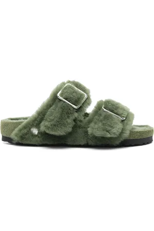Birkenstock Arizona 1774 shearling slides