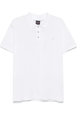 Paul & Shark Logo-plaque polo shirt
