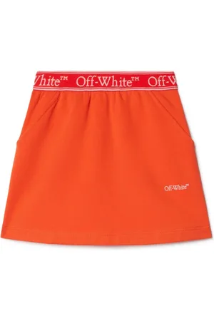 OFF-WHITE Logo-waistband skirt