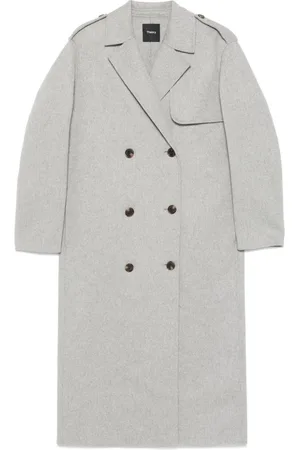 THEORY M??lange-effect coat
