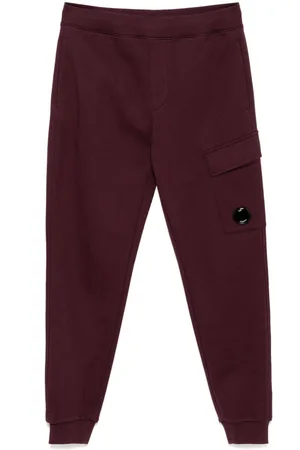 C.P. Company Logo-patch track pants
