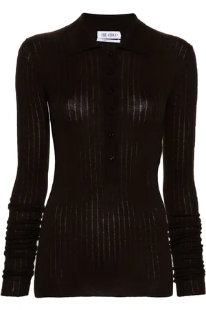 The Attico Logo-appliqu?? sweater