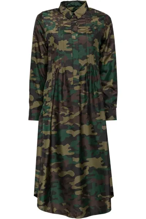Cynthia Rowley Taffeta pintuck shirt dress