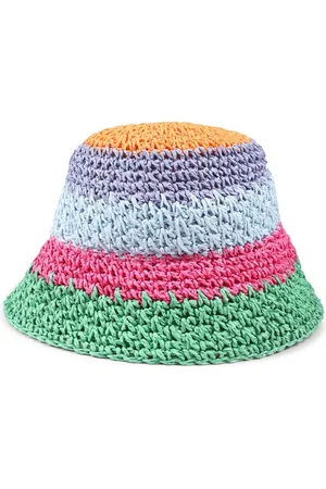 Molo Striped straw hat