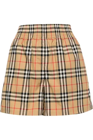 Burberry Vintage Check-pattern shorts