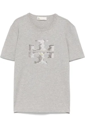 Tory Burch Crystal Logo T-shirt