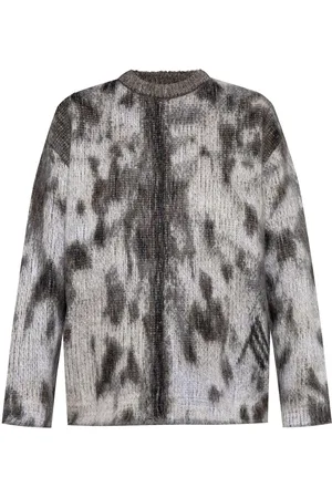 The Attico Jacquard-knit sweater