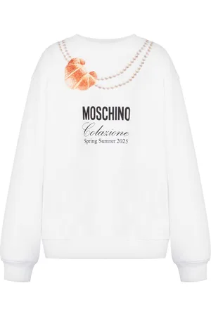 Moschino Croissant-print sweatshirt
