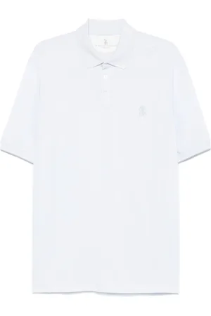 Brunello Cucinelli Logo-print polo shirt