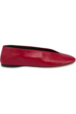 Moschino Leather ballerina shoes