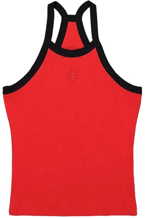 Marine Serre Moon-logo tank top