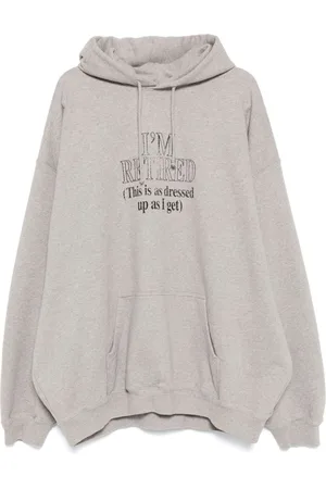 Vetements Slogan print hoodie