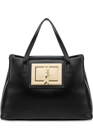 Moschino Logo-engraved tote bag