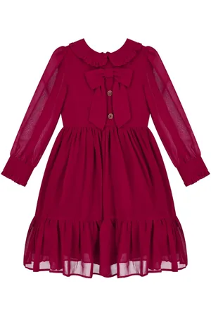 PATACHOU Bow-embellished midi dress