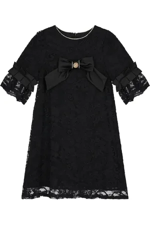 PATACHOU Bow-embellished lace dress
