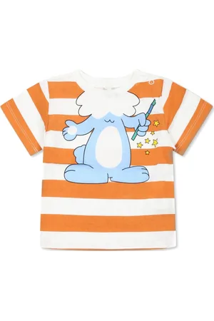 Stella McCartney Stripe-pattern T-shirt