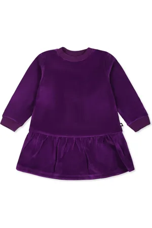 Molo Velvet ruffle dress