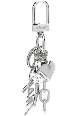 Maje Logo-charm keyring