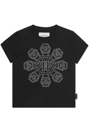Philipp Plein Monogram-studded T-shirt