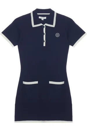 Sporty & Rich Logo-patch mini dress