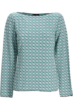 Emporio Armani Geometric-print top