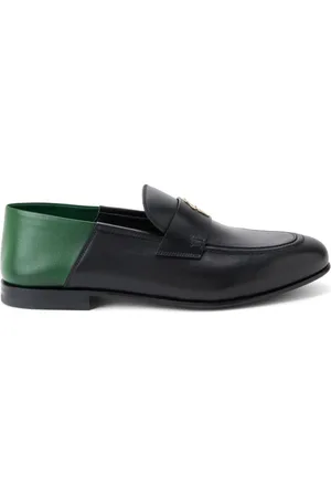 Salvatore Ferragamo Appliqu??-logo leather loafers