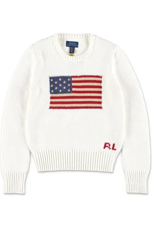 Ralph Lauren Flag crew-neck jumper