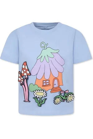 Stella McCartney Illustration-style print T-shirt