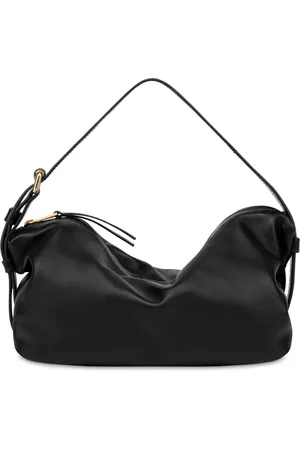 Moschino Tie Me leather shoulder bag