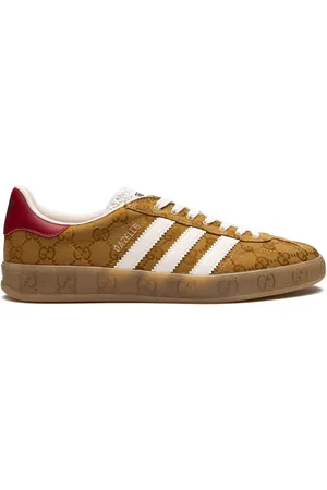 adidas X Gucci Gazelle low-top sneakers