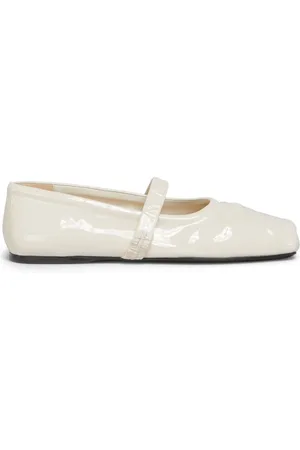 Marni Patent-leather ballerina shoes