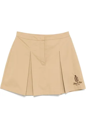 Sporty & Rich Vendome Box Pleat skirt