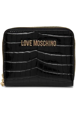 Moschino Crocodile-effect wallet