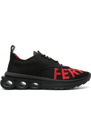 Salvatore Ferragamo Knitted running sneakers