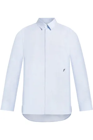 Salvatore Ferragamo Striped cotton shirt