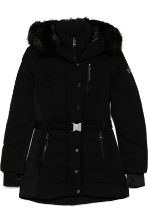 Michael Kors Belted chevron jacket