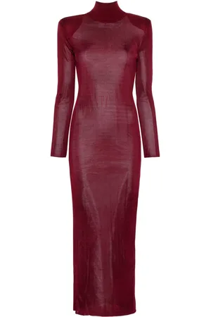 Self-Portrait Knitted maxi dress