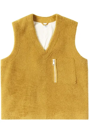 Winnie NY V-neck shearling vest