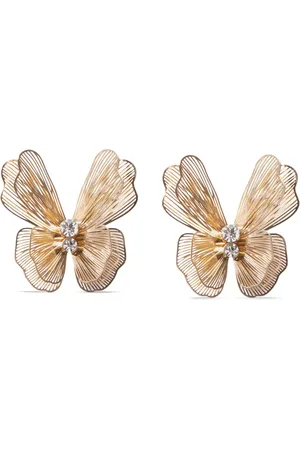 Carolina Herrera Butterfly-shaped stud earrings