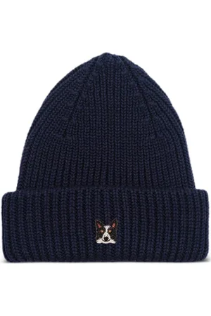 PELO FOUNDATION Dog-appliqu?? beanie
