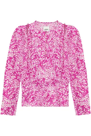 Isabel Marant Zarga abstract-print bluse