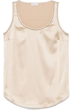 Brunello Cucinelli Monili chain-detail tank top