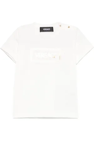 VERSACE 90s Vintage logo-print T-shirt